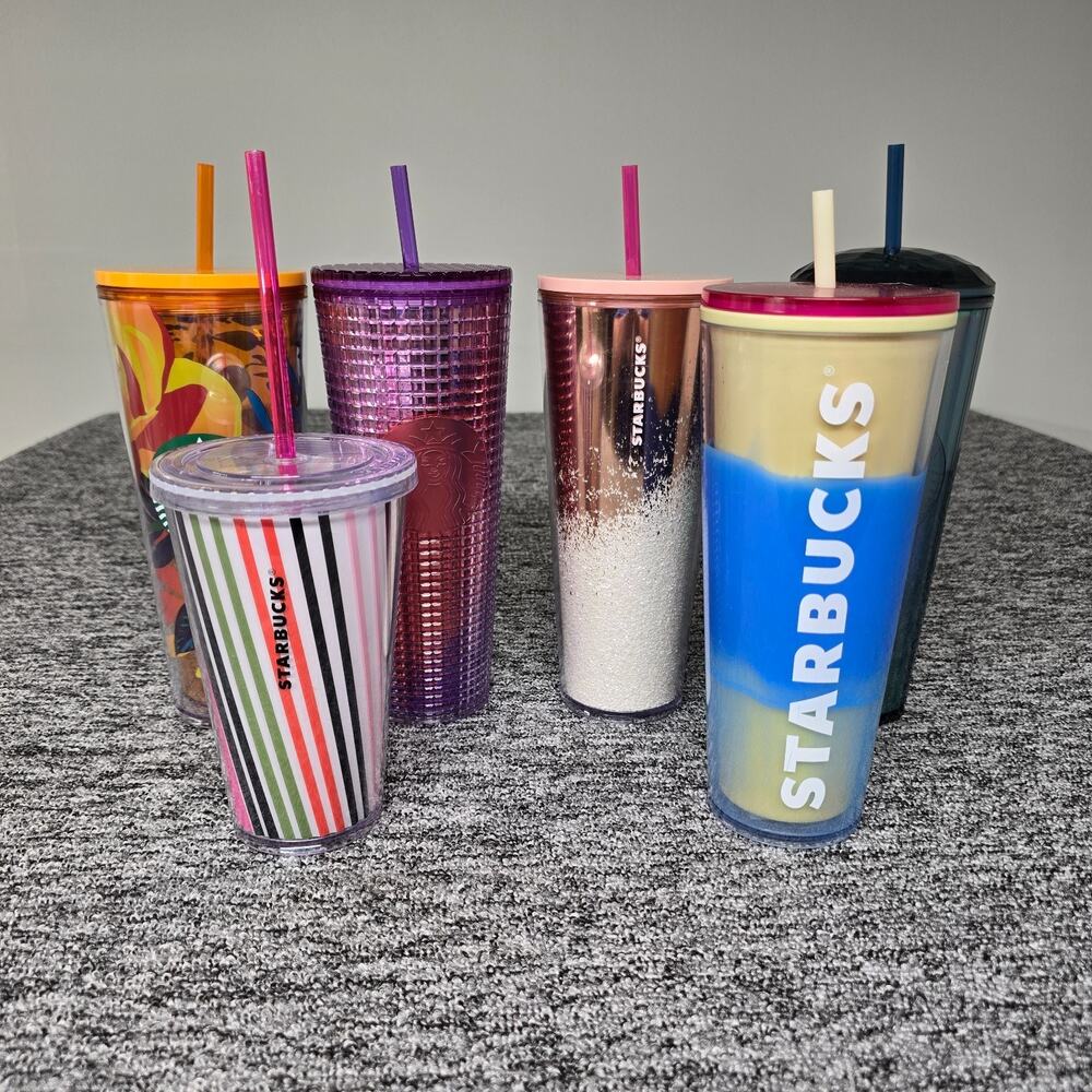 Starbucks Cold Cup Tumblers Set of 6